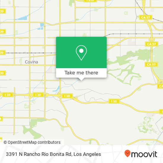 3391 N Rancho Rio Bonita Rd map