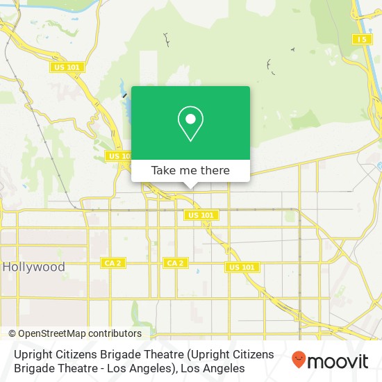 Upright Citizens Brigade Theatre (Upright Citizens Brigade Theatre - Los Angeles) map