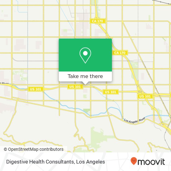 Digestive Health Consultants map