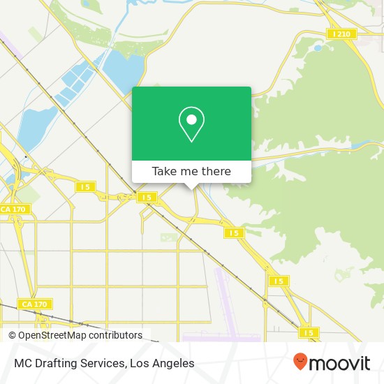 Mapa de MC Drafting Services