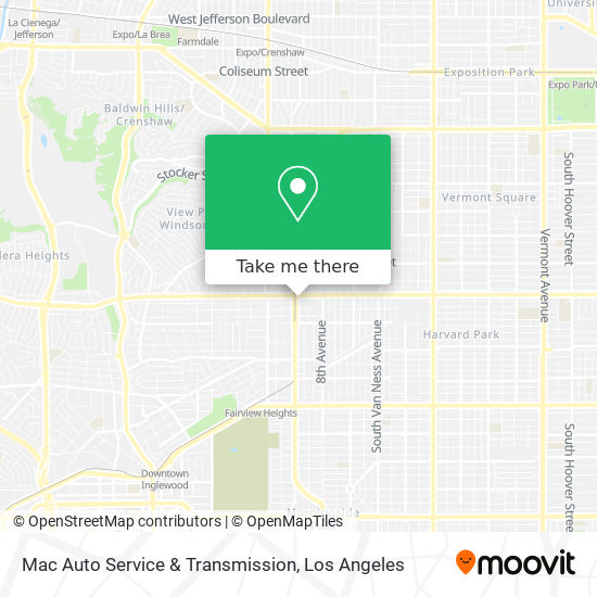 Mapa de Mac Auto Service & Transmission