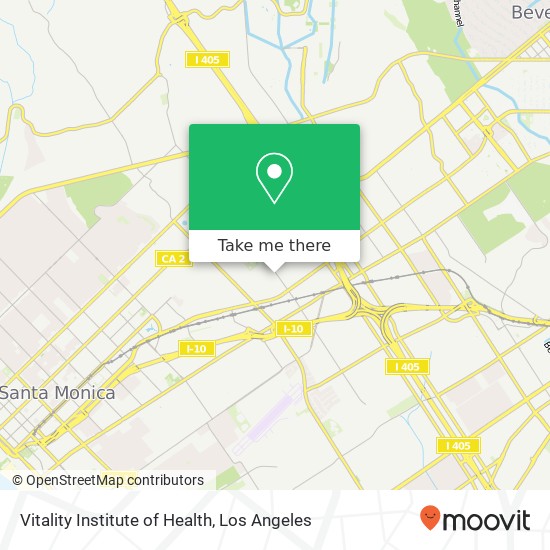 Vitality Institute of Health map