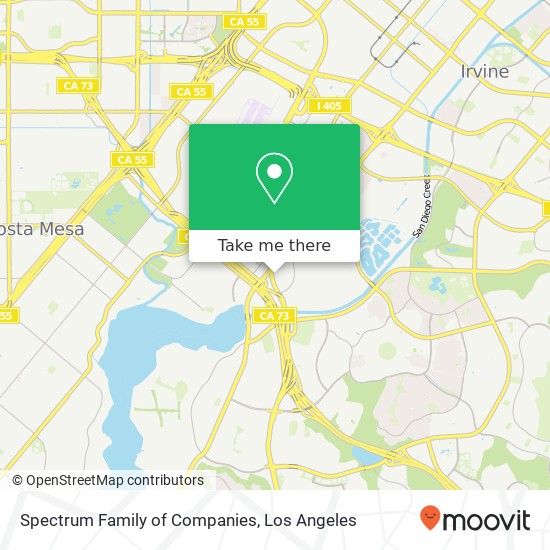 Spectrum Family of Companies map