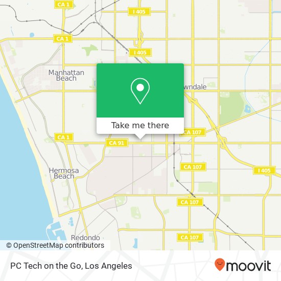 Mapa de PC Tech on the Go