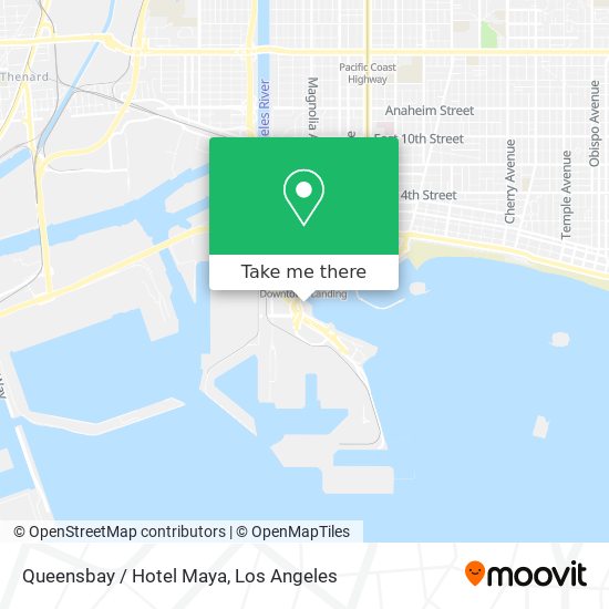 Queensbay / Hotel Maya map