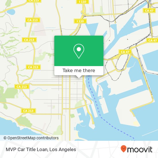 Mapa de MVP Car Title Loan