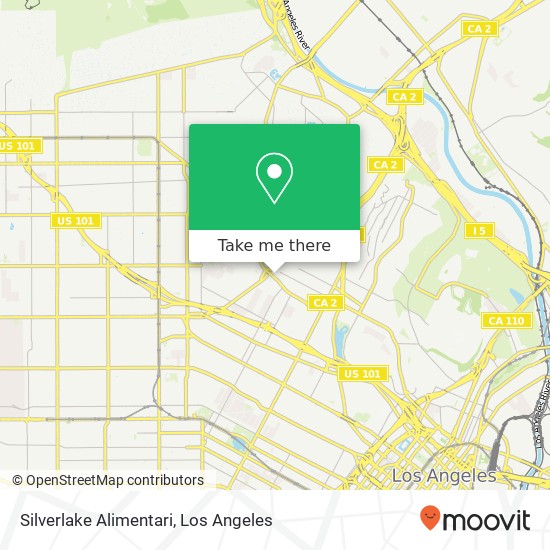 Mapa de Silverlake Alimentari