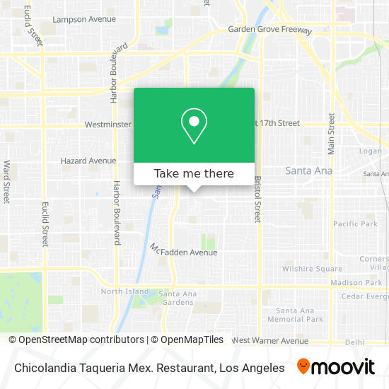 Chicolandia Taqueria Mex. Restaurant map