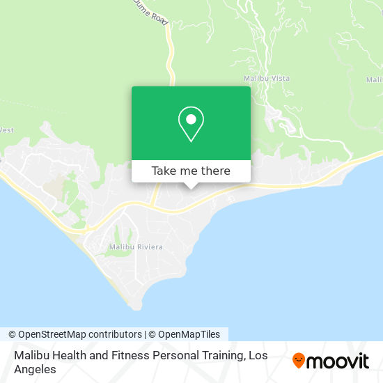 Mapa de Malibu Health and Fitness Personal Training