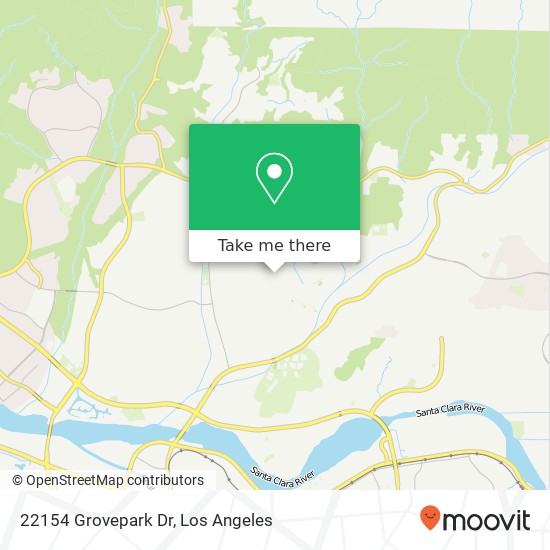 22154 Grovepark Dr map