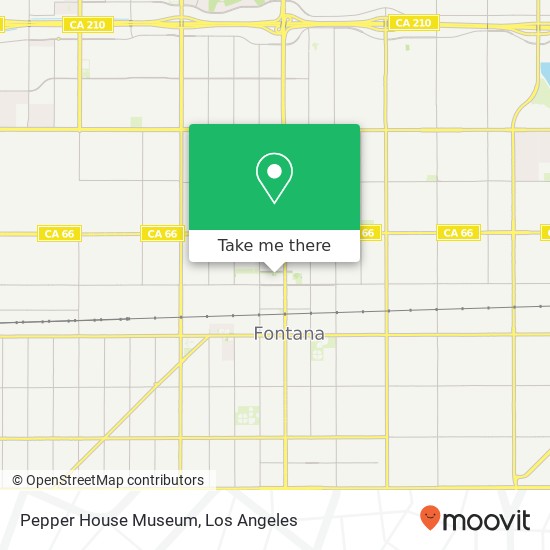 Pepper House Museum map