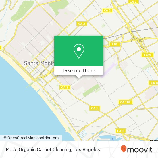 Mapa de Rob's Organic Carpet Cleaning