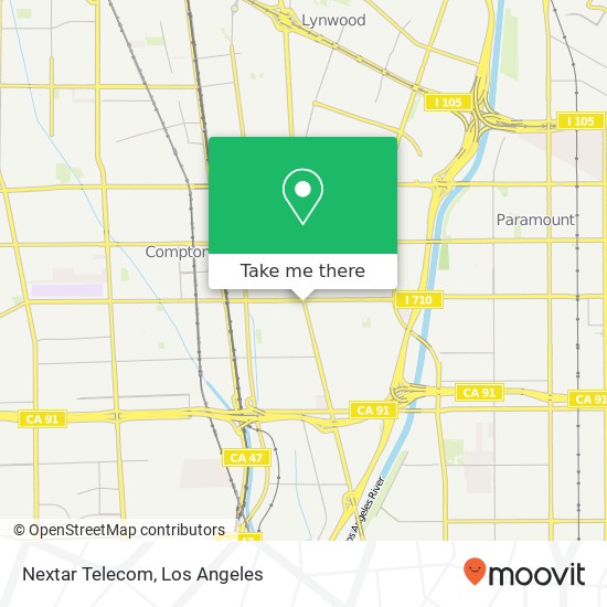 Nextar Telecom map
