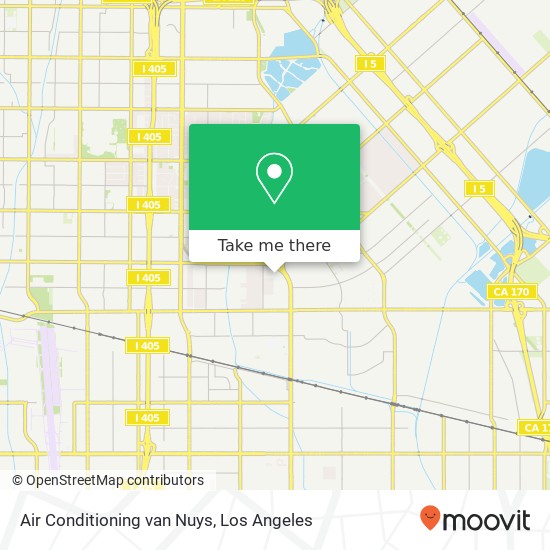 Mapa de Air Conditioning van Nuys