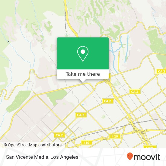 San Vicente Media map