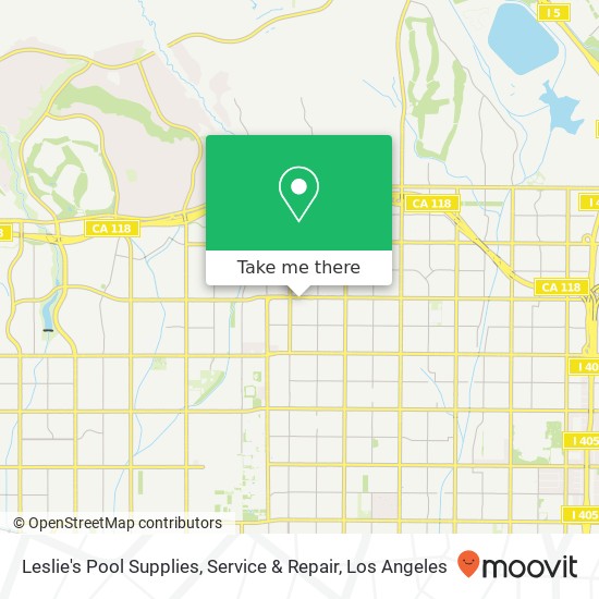 Leslie's Pool Supplies, Service & Repair map