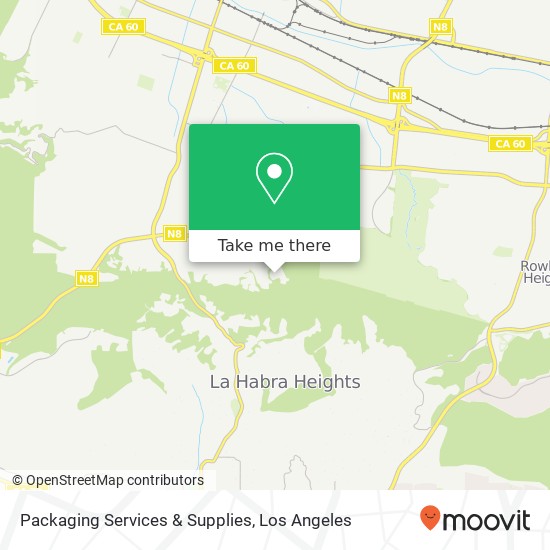 Packaging Services & Supplies map