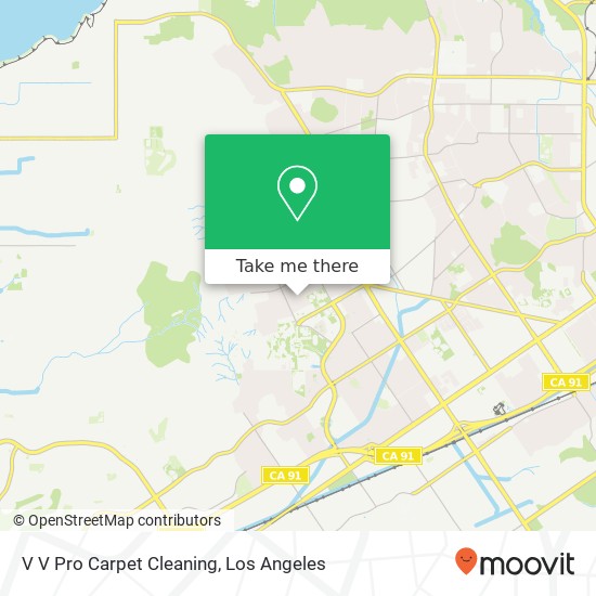 Mapa de V V Pro Carpet Cleaning