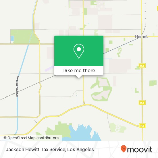 Mapa de Jackson Hewitt Tax Service