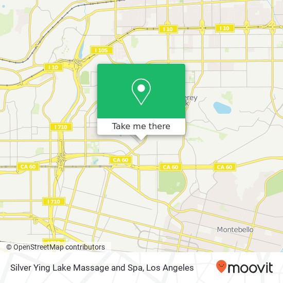 Silver Ying Lake Massage and Spa map