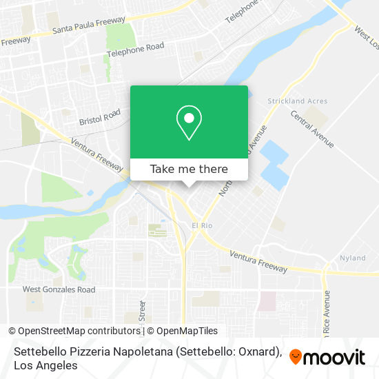 Mapa de Settebello Pizzeria Napoletana (Settebello: Oxnard)