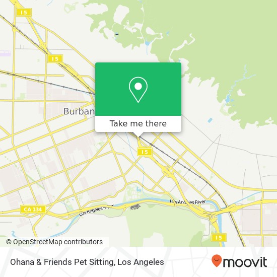 Ohana & Friends Pet Sitting map