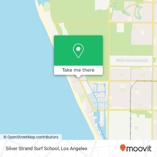 Silver Strand Surf School map