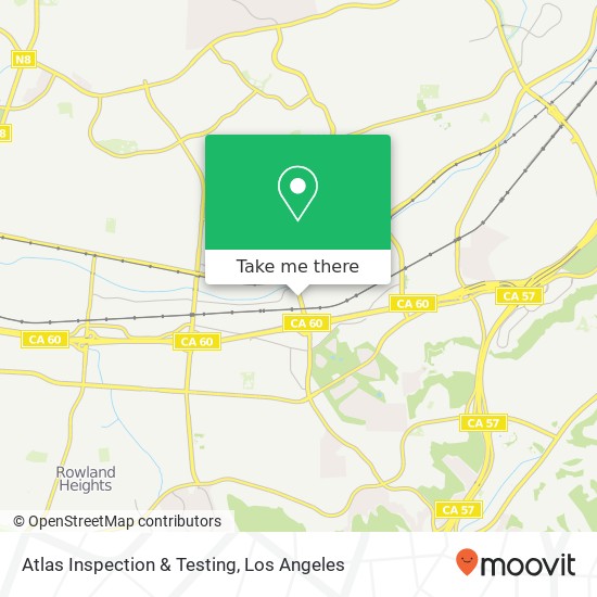 Mapa de Atlas Inspection & Testing