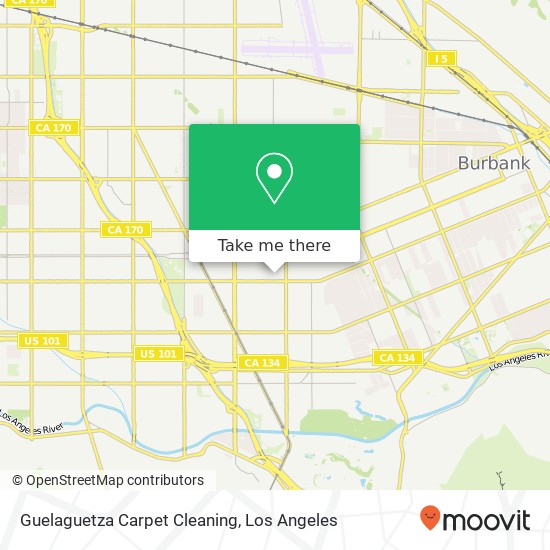 Mapa de Guelaguetza Carpet Cleaning