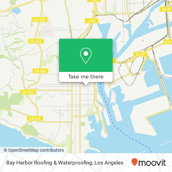 Bay Harbor Roofing & Waterproofing map