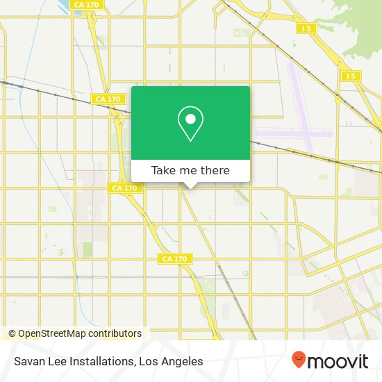 Mapa de Savan Lee Installations