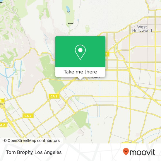 Tom Brophy map