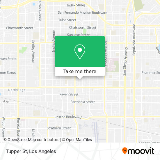 Tupper St map