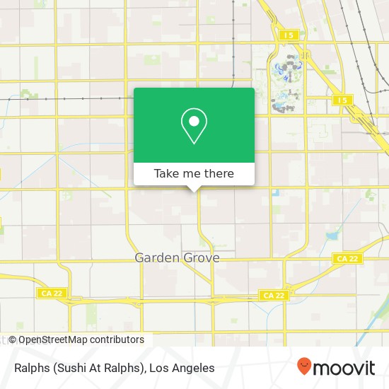 Ralphs (Sushi At Ralphs) map