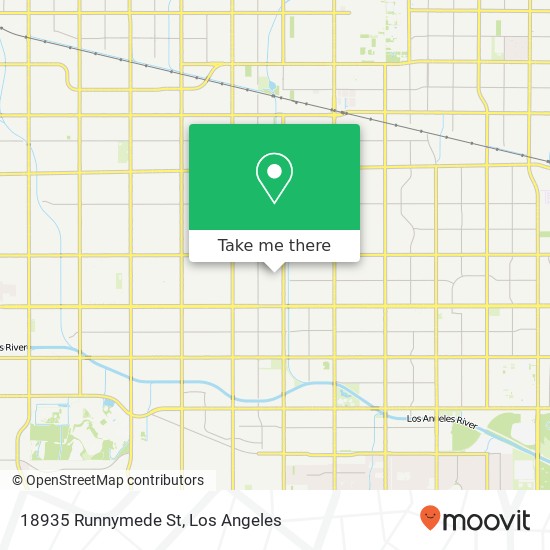 Mapa de 18935 Runnymede St