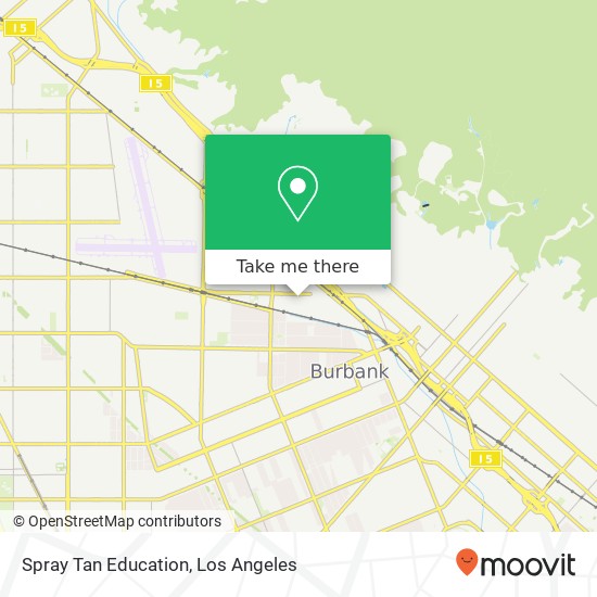 Spray Tan Education map