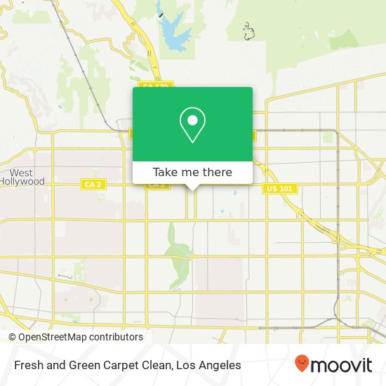 Mapa de Fresh and Green Carpet Clean