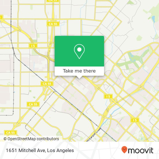 Mapa de 1651 Mitchell Ave