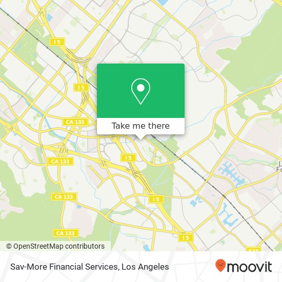 Sav-More Financial Services map