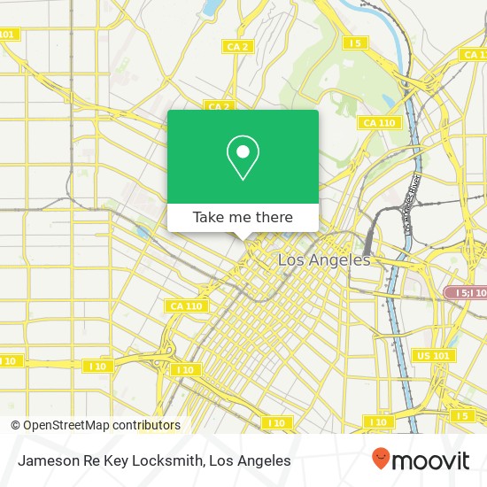 Jameson Re Key Locksmith map
