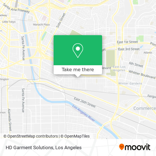 HD Garment Solutions map