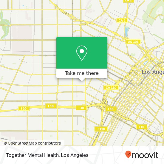 Together Mental Health map