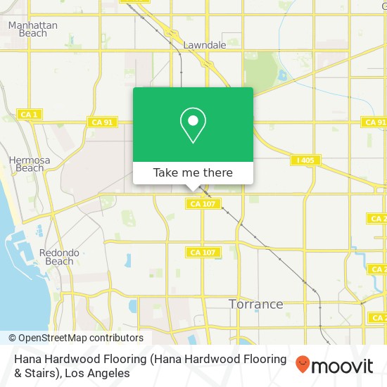 Hana Hardwood Flooring map