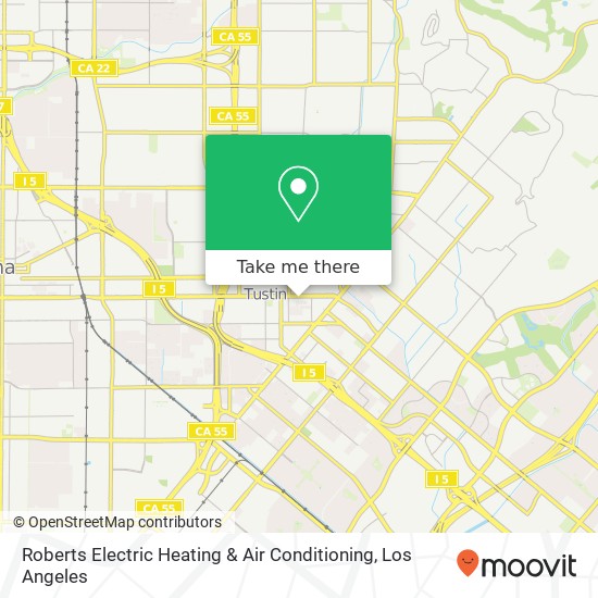Roberts Electric Heating & Air Conditioning map