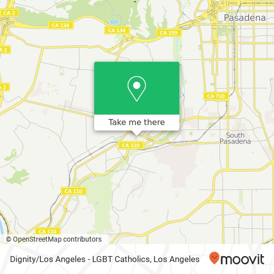 Dignity / Los Angeles - LGBT Catholics map
