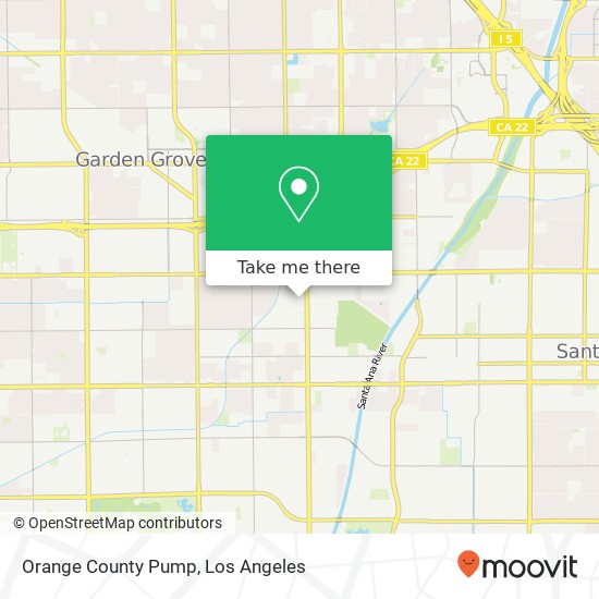 Orange County Pump map