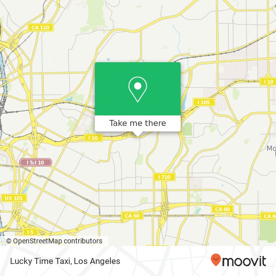 Lucky Time Taxi map