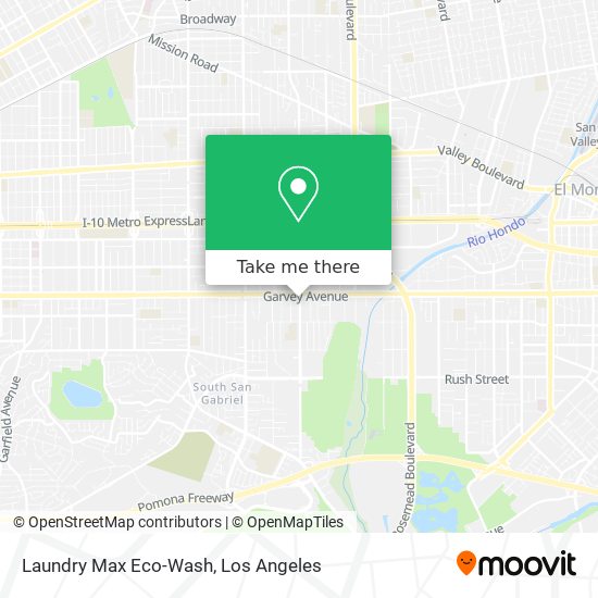 Laundry Max Eco-Wash map