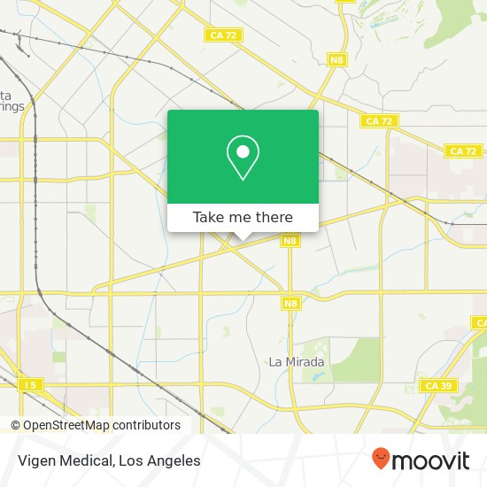 Vigen Medical map