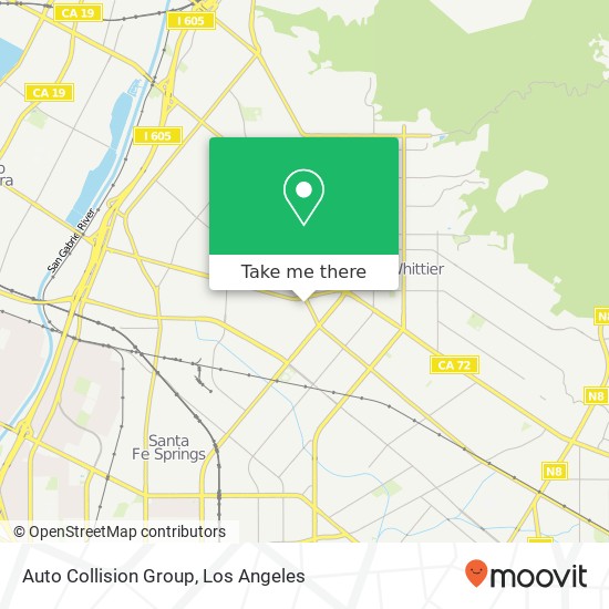 Auto Collision Group map